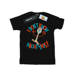 Li-cense Disney dames toy story 4 forky i dont know about this katoenen vriendje t-shirt