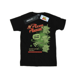 Li-cense Disney dames toy story 4 pizza planet little green men katoenen vriendje t-shirt