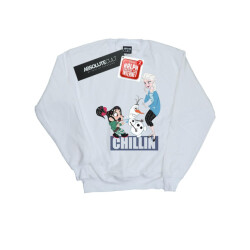 Li-cense Disney dames wreck it ralph elsa en vanellope sweatshirt