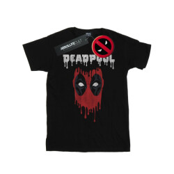 Li-cense Marvel heren deadpool druipend hoofd t-shirt