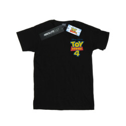 Li-cense Disney dames toy story 4 logo borstprint katoenen vriend t-shirt