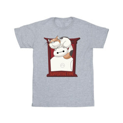 Li-cense Disney meisjes big hero 6 baymax frame support katoenen t-shirt