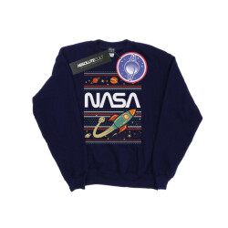 Li-cense Nasa dames fair isle sweatshirt
