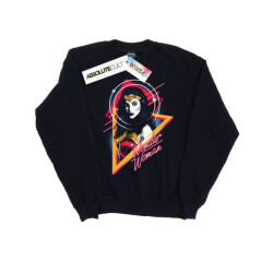 Li-cense Dc comics dames wonder woman 84 diana 80s triangle sweatshirt