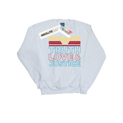 Li-cense Dc comics dames wonder woman 84 waarheid, liefde en rechtvaardigheid sweatshirt