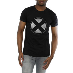 Li-cense X-men heren distressed emblem katoenen t-shirt