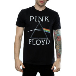 Li-cense Pink floyd heren dark side of the moon prism katoenen t-shirt