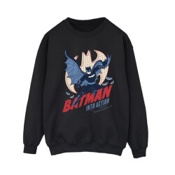 Li-cense Dc comics dames batman into action sweatshirt