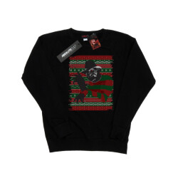 Li-cense A nightmare on elm street dames kerst fair isle sweatshirt