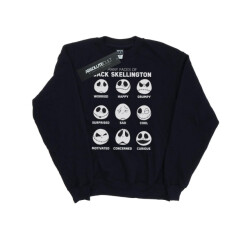 Li-cense Disney dames nightmare before christmas de vele gezichten van jack sweatshirt