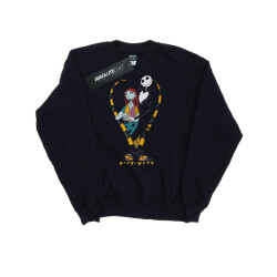Li-cense Disney dames nightmare before christmas jack and sally love sweatshirt