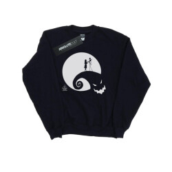 Li-cense Disney dames nightmare before christmas moon oogie boogie sweatshirt