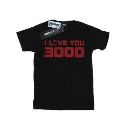Li-cense Marvel meisjes avengers endgame i love you 3000 distressed katoenen t-shirt