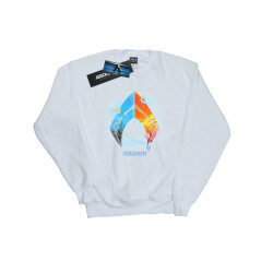 Li-cense Dc comics heren aquaman tropical logo sweatshirt