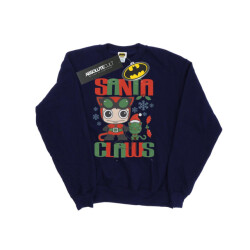 Li-cense Dc comics heren chibi catwoman santa claws sweatshirt