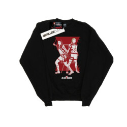 Li-cense Marvel heren black widow film zusters silhouet sweatshirt