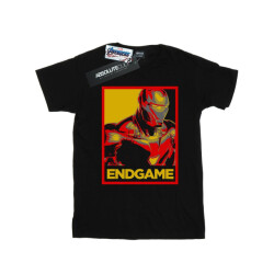 Li-cense Marvel meisjes avengers endgame iron man poster katoenen t-shirt