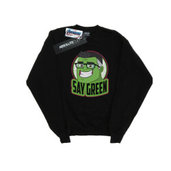 Li-cense Marvel heren avengers endgame hulk say green sweatshirt