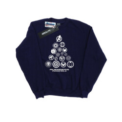 Li-cense Marvel heren avengers endgame piramide pictogrammen sweatshirt