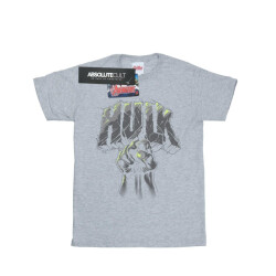 Li-cense Marvel meisjes hulk punch logo katoenen t-shirt
