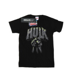 Li-cense Marvel meisjes hulk punch logo katoenen t-shirt