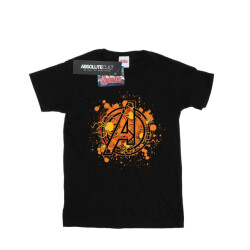 Li-cense Marvel meisjes avengers assemble halloween spider logo katoenen t-shirt