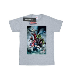 Li-cense Marvel meisjes avengers assemble team montage katoenen t-shirt