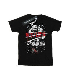 Li-cense Marvel heren x-men split red wolverine t-shirt