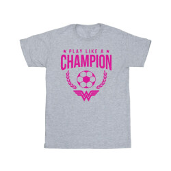 Li-cense Dc comics heren wonder woman play like a champion t-shirt