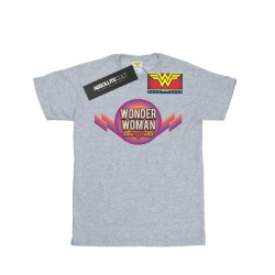 Li-cense Dc comics heren wonder woman regenboog logo t-shirt
