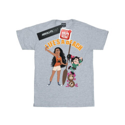 Li-cense Disney heren wreck it ralph moana en vanellope t-shirt