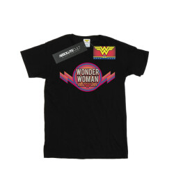 Li-cense Dc comics heren wonder woman regenboog logo t-shirt