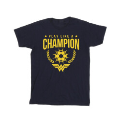 Li-cense Dc comics heren wonder woman play like a champion t-shirt