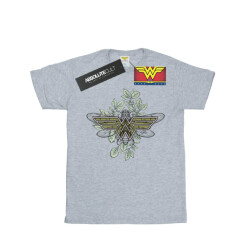 Li-cense Dc comics heren wonder woman vlinder logo t-shirt