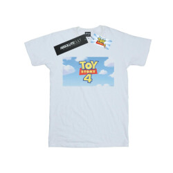 Li-cense Disney dames toy story 4 wolk logo katoenen vriendje t-shirt