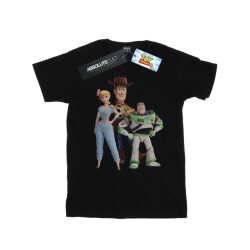 Li-cense Disney meisjes toy story 4 woody buzz en bo peep katoenen t-shirt