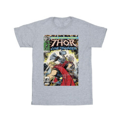 Li-cense Marvel heren thor liefde en donder vintage poster t-shirt