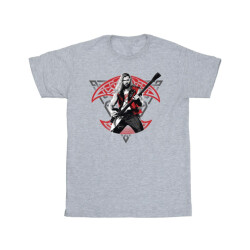 Li-cense Marvel heren thor liefde en donder solo gitaar t-shirt