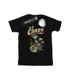 Li-cense Tom and jerry heren the chase is on t-shirt