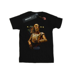 Li-cense Star wars heren the rise of skywalker c-3po en babu frik t-shirt