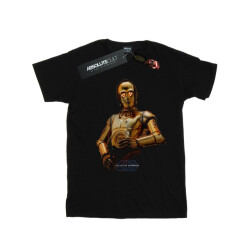 Li-cense Star wars heren the rise of skywalker c-3po pose t-shirt