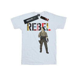 Li-cense Star wars dames the rise of skywalker rebel rose katoenen vriendje t-shirt