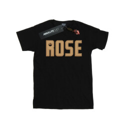 Li-cense Star wars heren the rise of skywalker rose tekst logo t-shirt
