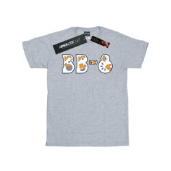 Li-cense Star wars heren the rise of skywalker bb-8 tekst logo t-shirt