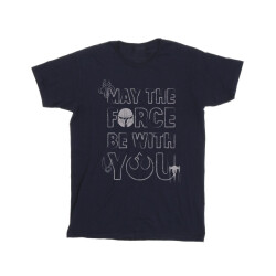 Li-cense Star wars heren the mandalorian mei de kracht mando t-shirt