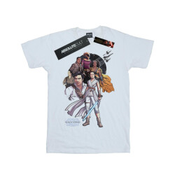 Li-cense Star wars the rise of skywalker dames weerstandsillustratie katoenen vriendje t-shirt