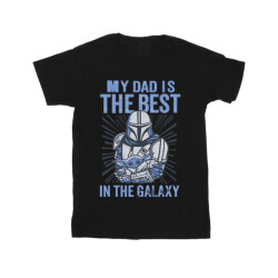 Li-cense Star wars mandalorian beste vader heren t-shirt