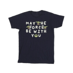 Li-cense Star wars heren the mandalorian grogu may the force be with you t-shirt