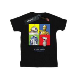 Li-cense Star wars: the rise of skywalker heren star wars the rise of skywalker droid squares t-shirt