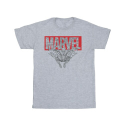 Li-cense Marvel heren spider man logo rood t-shirt